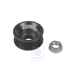Original VW Poly V-Belt Pulley - 06B903119