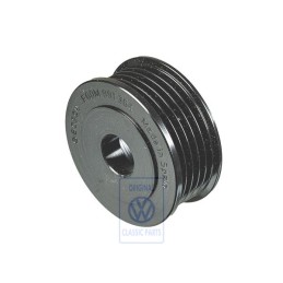 Original VW Poly V-Belt Pulley - 06B903119C