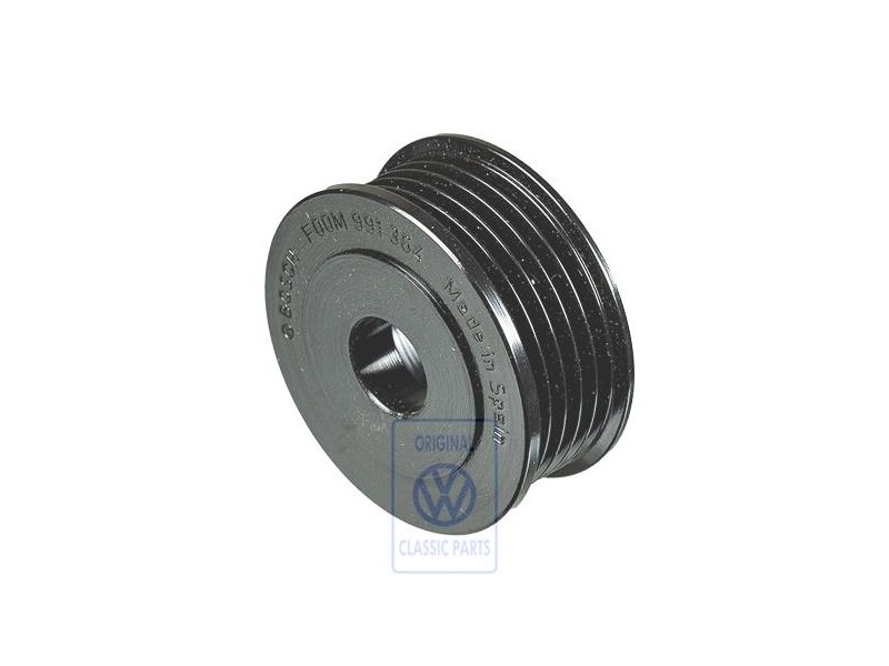 Original VW Poly V-Belt Pulley - 06B903119C