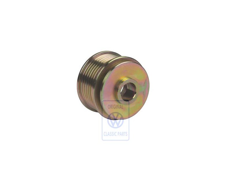 Original VW Poly V-Belt Pulley - 071903119A