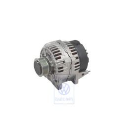 Original VW Alternator With Terminal -W- - 074903025LX