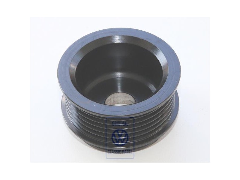 Original VW Poly V-Belt Pulley - 074903119F