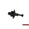 Original VW Retainer For Cover Satin Black - 1J6863449B B41