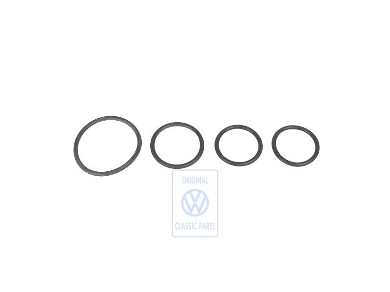 Original VW Set Of Seals For Oil Cooler - 077198070A