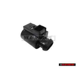Original VW Flat Connector Housing With Contact Locking Mechanism - 4D0971992