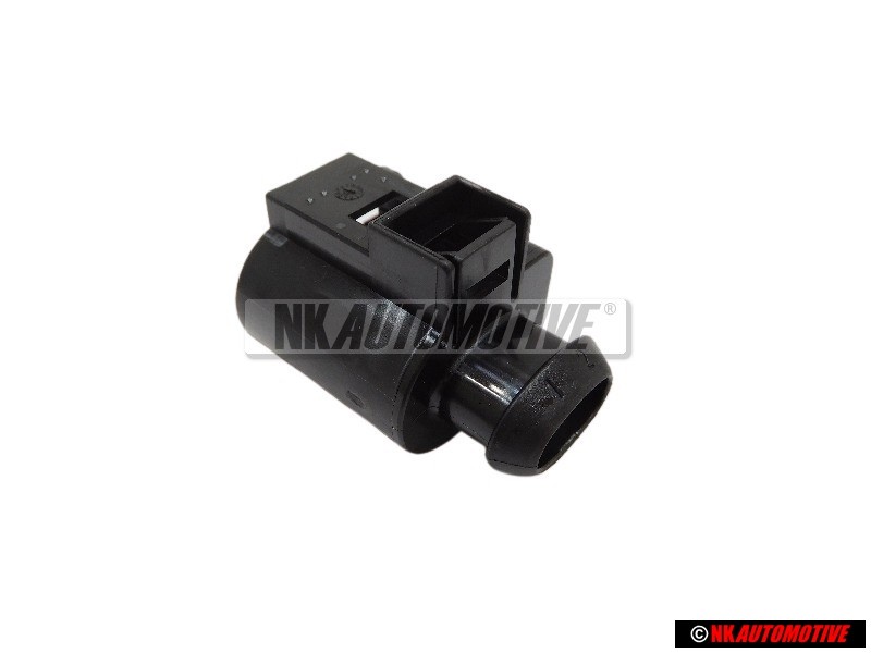 Original VW Flat Connector Housing With Contact Locking Mechanism - 4D0971992