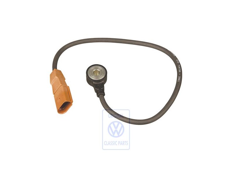 Original VW Knock Sensor With Wiring Harness - 07D905377J