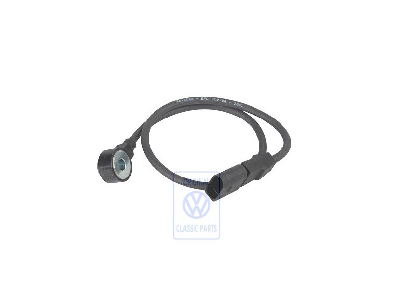Original VW Knock Sensor With Wiring Harness - 07D905377L