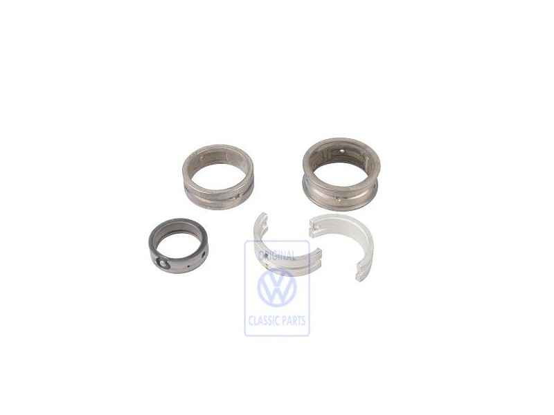 Original VW 1 Set: Crankshaft Bearings - 111198467