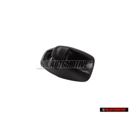 Original VW Retainer For Sun Visor Satin Black - 321857559 01C