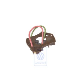 Original VW Brush Holder Plate With Carbon Brush - 113955841H