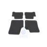 Original VW 1 Set Foot Mats Black Bluemotion - 12E863011A CBA