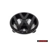 Original VW Front Grill Badge Emblem Black - 323853601