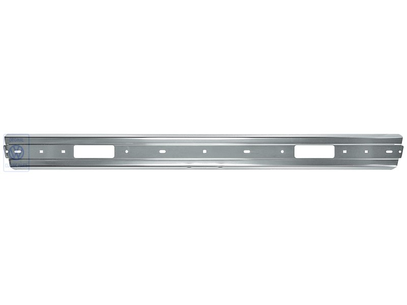 Original VW Bumper, Chrome - 155807111
