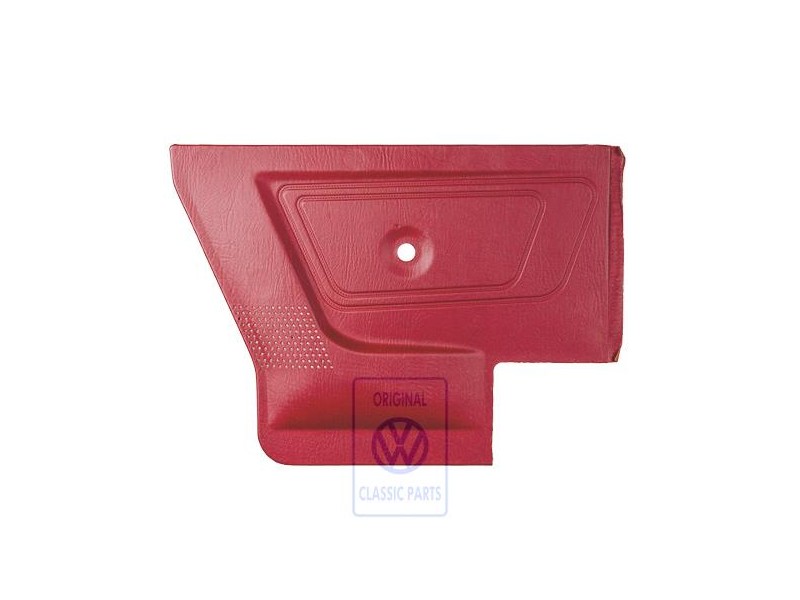 Original VW Side Trim (Leatherette) Ember Red - 155867043E 8ML