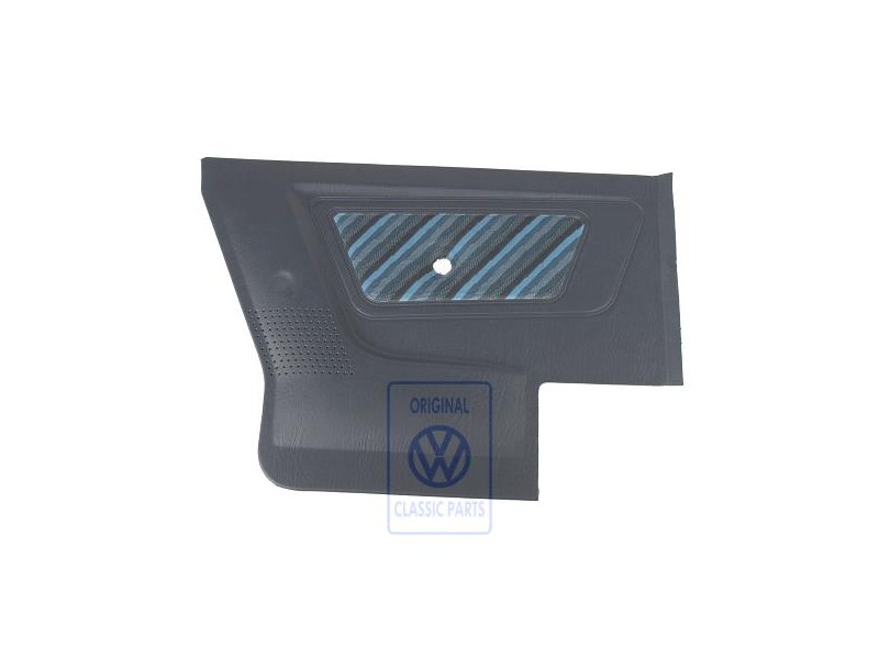 Original VW Side Panel Trim Mauritius Blue - 155867043R AAB
