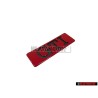 Original VW GTI Side Badge Emblem Red - 191853714