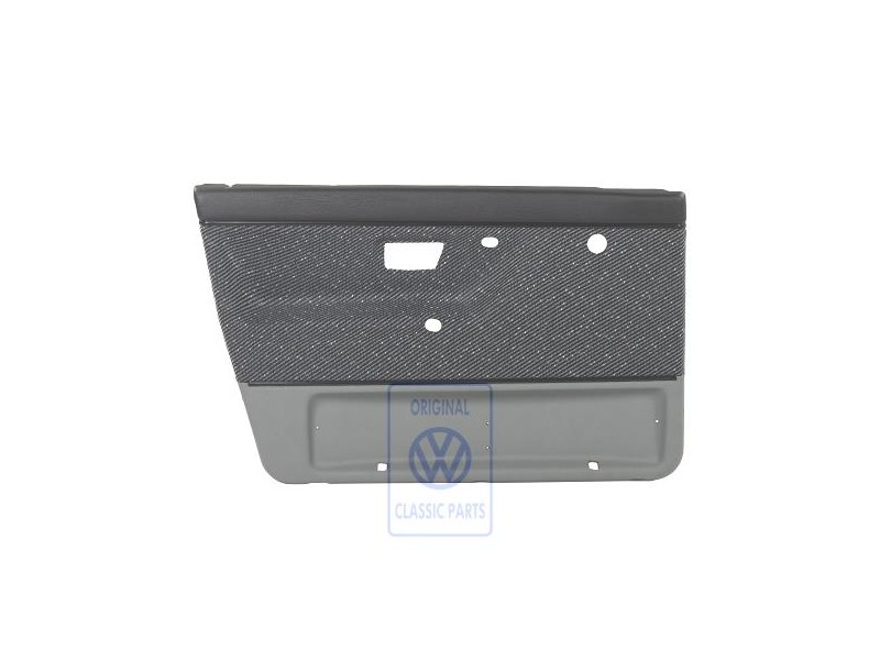 Original VW Door Panel Grey-Black/Black - 167867011H WT8