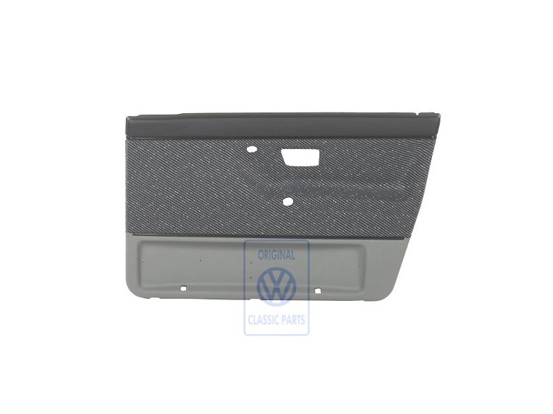 Original VW Door Panel Grey-Black/Black - 167867012H WT8