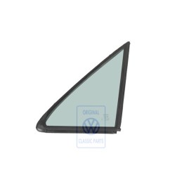 Original VW Fixed Door Window With Seal - 191845241E