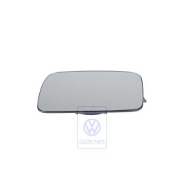Original VW Mirror Glass (Flat) With Plate - 191857521T