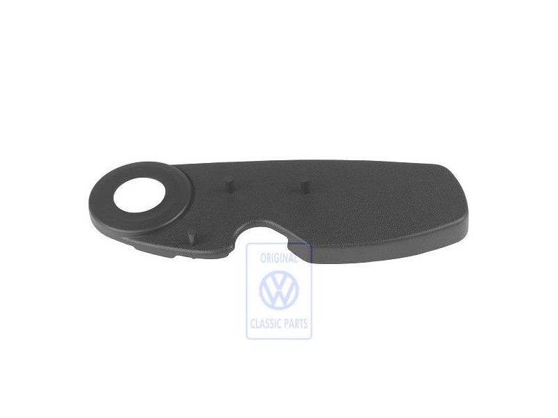 Original VW Trim With Hole Satin Black - 191881480A 01C