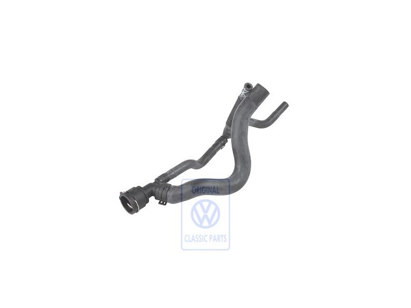 Original VW Coolant Hose With Quick Release Coupling - 1C0122157AB