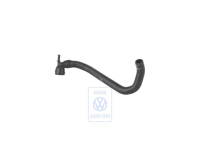 Original VW Coolant Hose With Quick Release Coupling - 1C0122157K