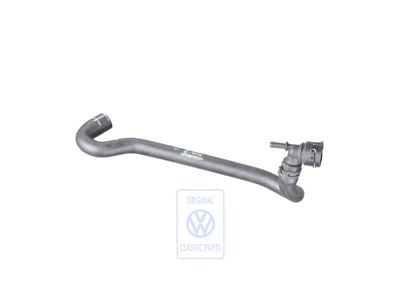 Original VW Coolant Hose With Quick Release Coupling - 1C0122157L
