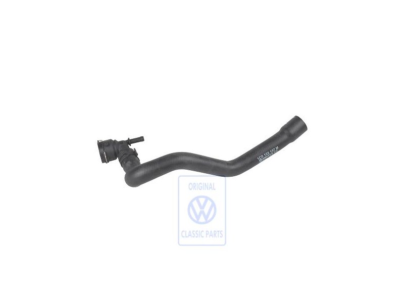 Original VW Coolant Hose With Quick Release Coupling - 1C0122157M