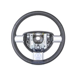 Original VW Steering Wheel (Leather) Black - 1C0419091CEE74