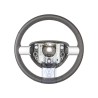 Original VW Steering Wheel (Leather) Black/White - 1C0419091DFYXX
