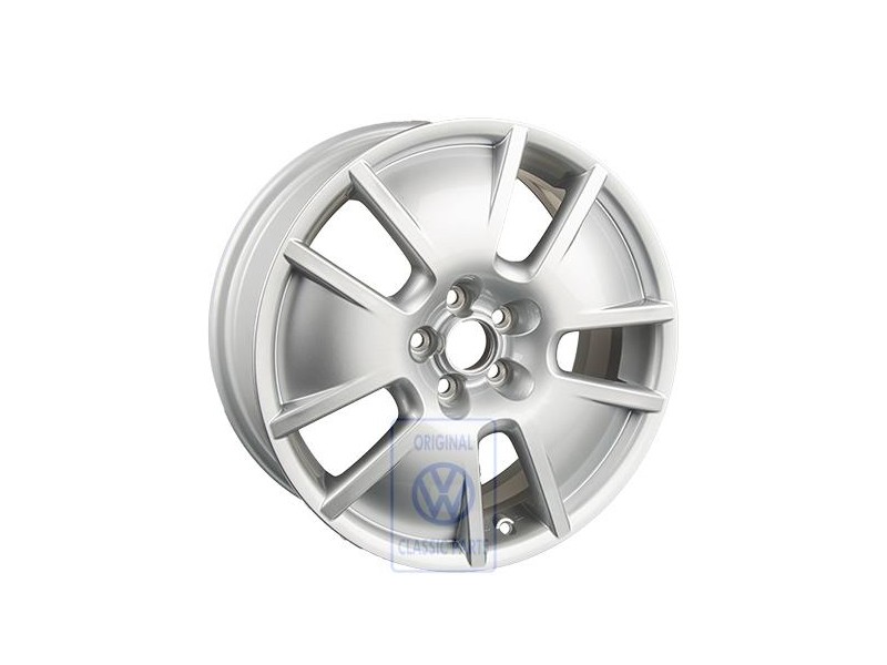 Original VW Aluminium Rim Anthracite/Silver - 1C0601025J 1E9
