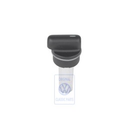 Original VW Knob Satin Black - 1C0819129A 01C