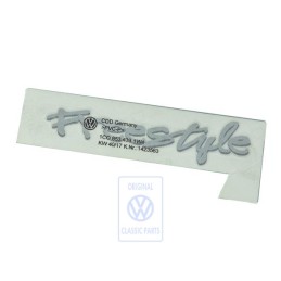 Original VW Film Lettering Silver - 1C0853433 1W4