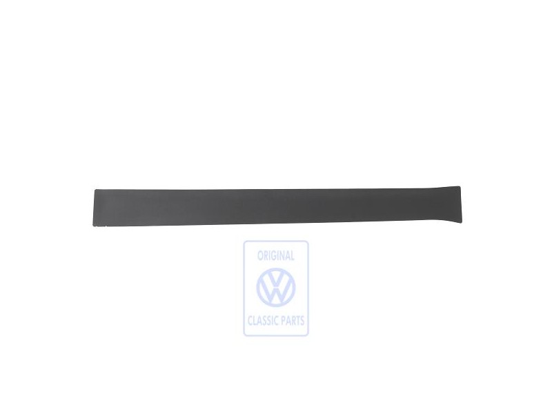Original VW Entry Strip Protective Foil Satin Black - 1C0853805 6DA