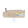 Original VW Sun Visor With Mirror And Cover Cream - 1C0857551E 2J6