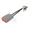 Original VW Belt Latch Flannel Grey/Fire Red - 1C0858494A FCP