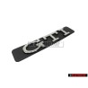 Original VW GTI Side Badge Emblem Chrome - 1H6853714 GX2