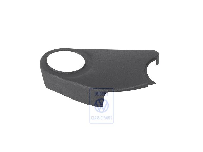 Original VW Trim With Hole Satin Black - 1C0881478A B41