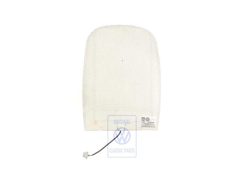 Original VW Backrest Heater Element - 1C0963557A