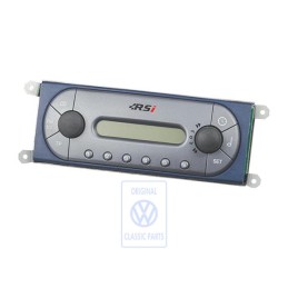 Original VW Car Radio Control Panel, Face-Off - 1C9057623