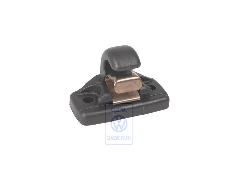 Original VW Retainer For Sun Visor Satin Black - 1C9857561 01C