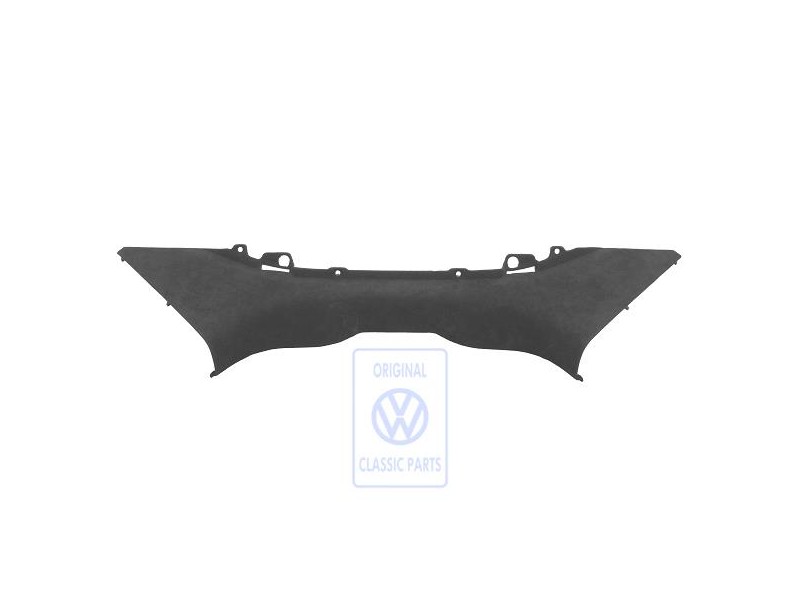 Original VW Cover For Lock Carrier Black - 1C9863459 7EN
