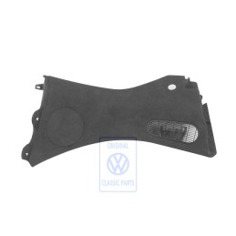 Original VW Luggage Compartment Trim Black - 1C9867761 7EN