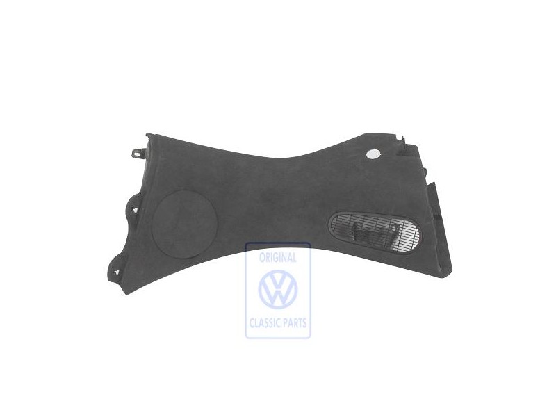 Original VW Luggage Compartment Trim Black - 1C9867761 7EN