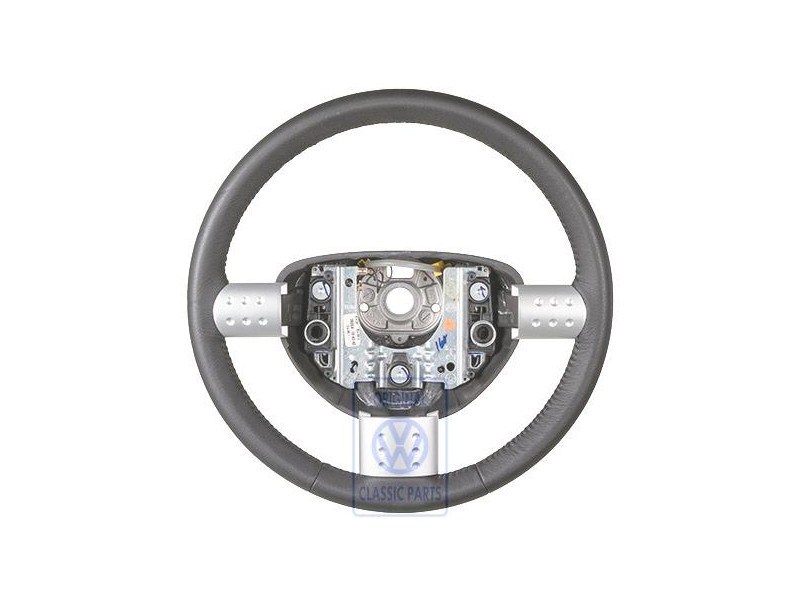 Original VW Sports Steering Wheel(Leather) Black - 1CM419091BPE74