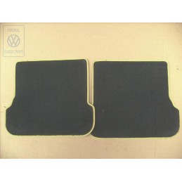 Original VW 1 Set Foot Mats Black/Futura Yellow - 1E0061224E GJZ