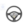 Original VW Steering Wheel (Leather) Black/Tropical Orange - 1E0419091E HCB
