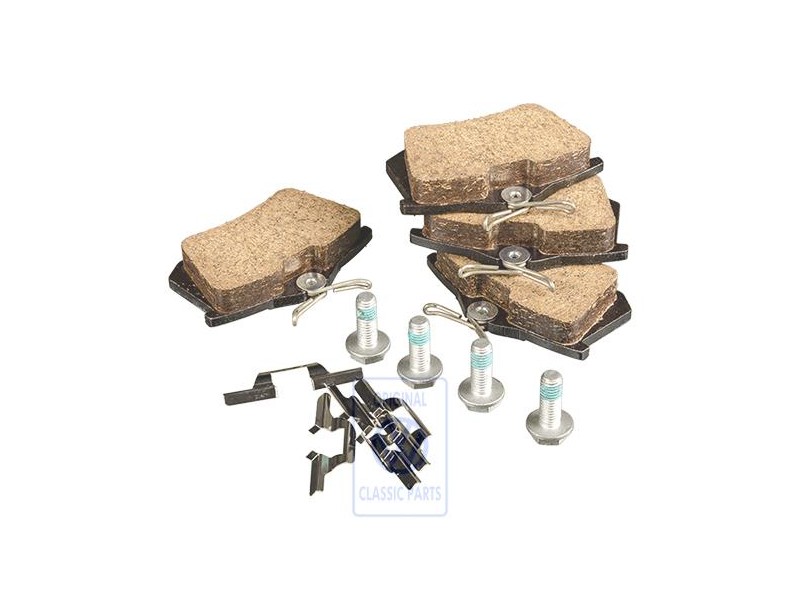 Original VW 1 Set Of Brake Pads For Disk Brake - 1E0698451E